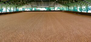 Geotextiles in horse arenas