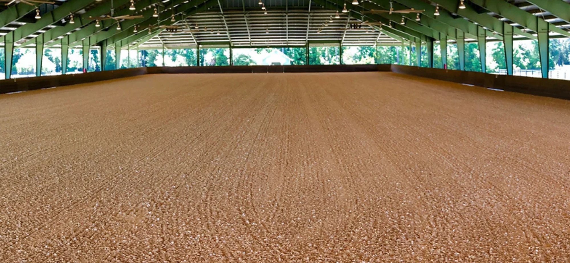 Geotextiles in horse arenas