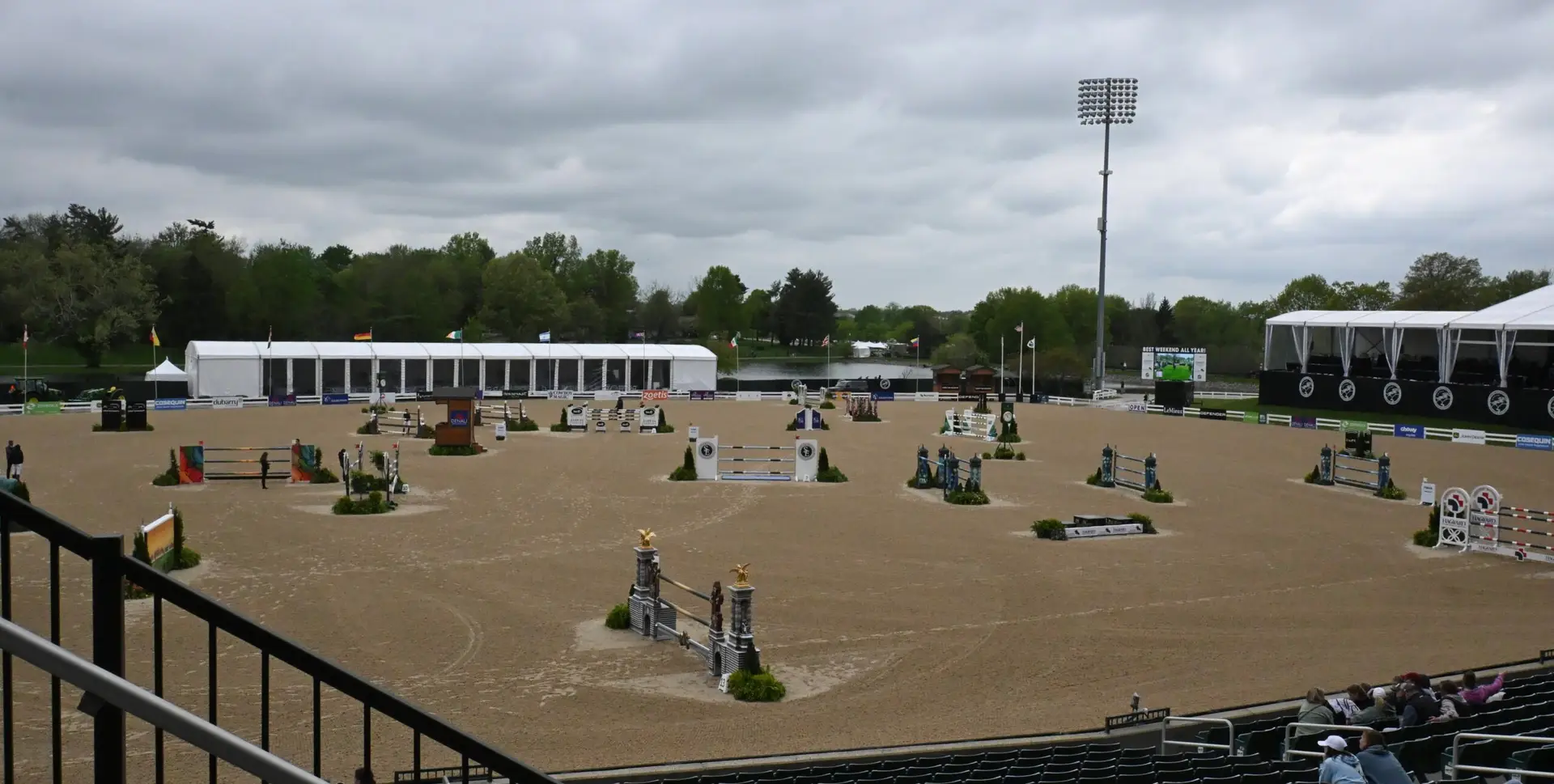 professional arena footing