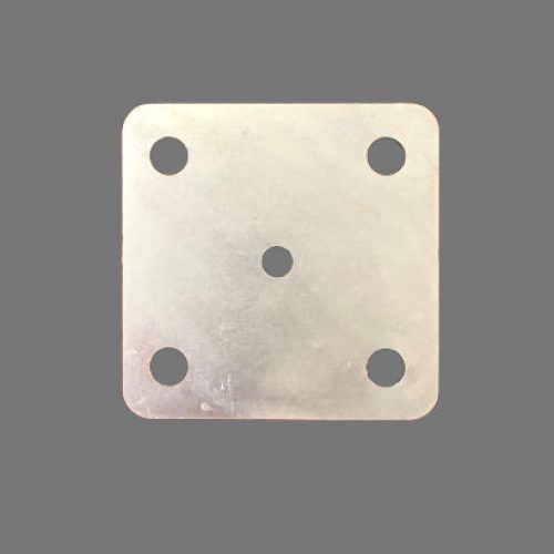 5 hole square plate for GGT Footing arena drags