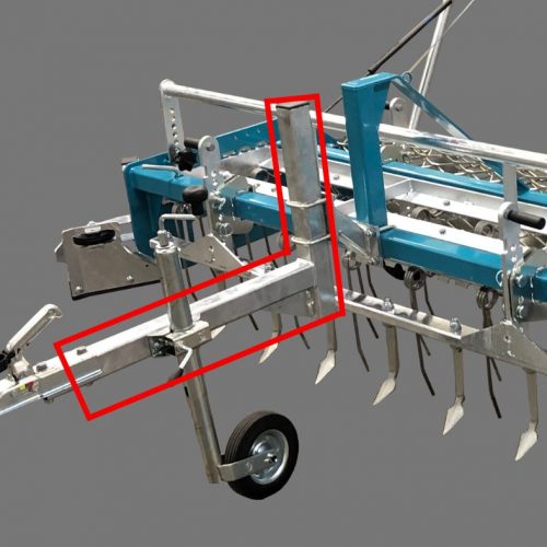 axel drawbar for atv